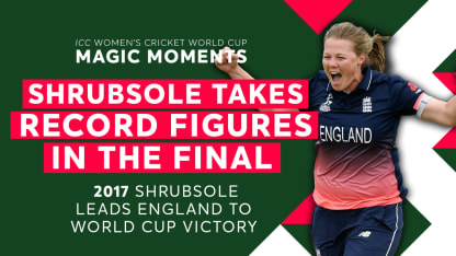Shrubsole's final heroics | Women's World Cup Magic Moments