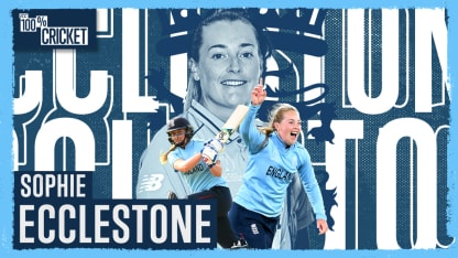 Sophie Ecclestone | England's dominant spinner | 100% Cricket