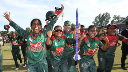 Bangladesh stunned India - for the second time in the competition - to win the Women's Asia Cup 2018
