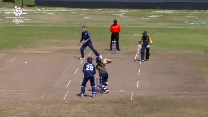 Sakuna Liyanage makes a solid 79 | SL v SCO | ICC U19 Men's CWC 2022