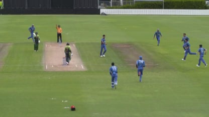 Fantastic diving catch from Ikram Ali Khil to dismiss Ammad Alam