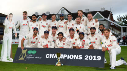 Alastair Cook defies Jack Leach to guide Essex to County Championship title
