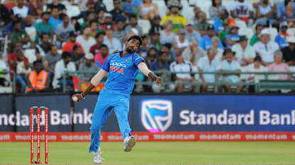 Bumrah claimed two wickets and gave away as many runs in the 19th over