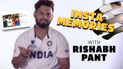 Insta Memories with Rishabh Pant