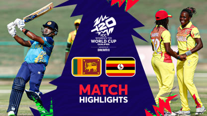 Sri Lanka v Uganda | Match Highlights | Women’s T20WC Qualifier 2024