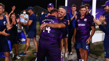 A look back at Scotland's successful T20 World Cup