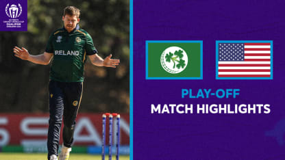 Ireland cruise to USA target to kickstart play-off campaign | CWC23 Qualifier