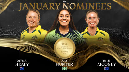 ICC Women's Player of the Month nominees for January revealed