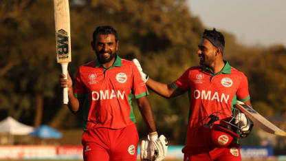 Shoaib Khan stars again for Oman | CWC23 Qualifier