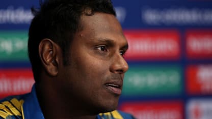 Angelo Mathews Pre Tournament Media Conference London 25 May