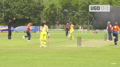 WT20Q: Netherlands v Uganda extended highlights