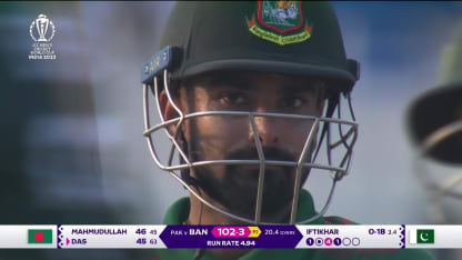 Litton Das - Wicket - Pakistan vs Bangladesh