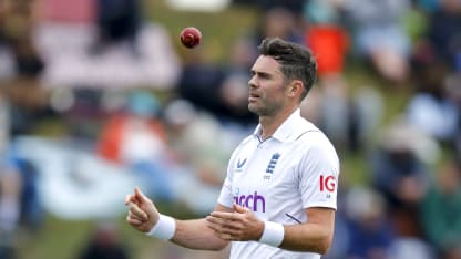 James Anderson gives an update on his injury