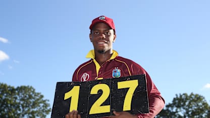 Shimron Hetmyer maiden ODI century