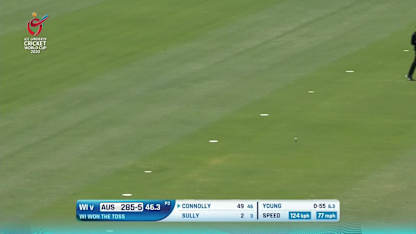 ICC U19 CWC: WI v AUS - Highlights of Cooper Connolly's 64