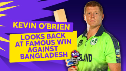Kevin O'Brien looks back on Ireland's famous win over Bangladesh | T20 World Cup