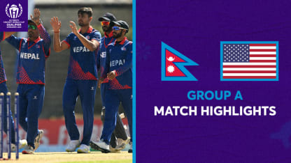 Nepal masterclass against USA seals first victory | CWC23 Qualifier