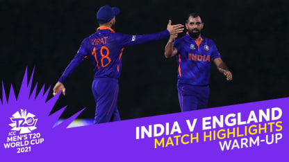 Match Highlights: India v England