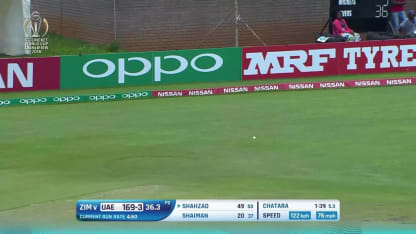 WATCH: Highlights from Rameez Shahzad's 59 against Zimbabwe
