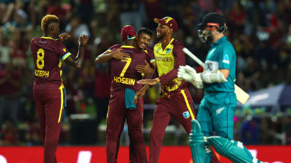 Clutch West Indies secure Group C progression as Kiwis' T20 World Cup hopes hang by a thread