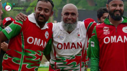 Oman lift the trophy