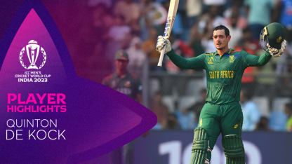 Quinton de Kock notches up World Cup-best in Mumbai blitz | CWC23