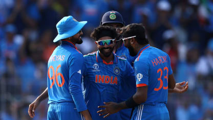 All the wickets as India spinners turn match against Australia | CWC23