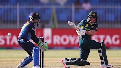 Defending champions Australia cruise to opening win over Sri Lanka