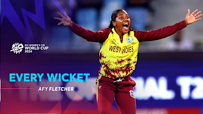 Every Afy Fletcher wicket | WT20WC 2024