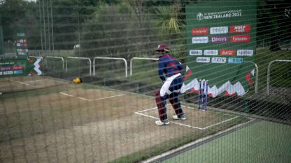 Bird's-eye view from the nets with Lydia Greenway | WI v PAK | CWC22