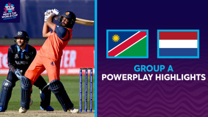 Powerplay Highlights | Namibia v Netherlands | T20WC 2022