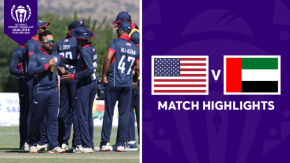 Stunning run-chase sees USA record second win | Match Highlights