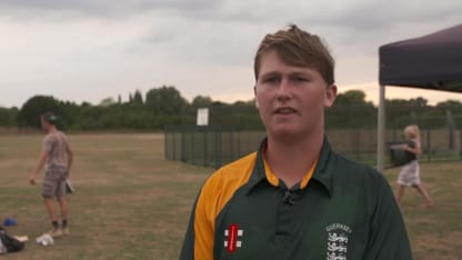 U19CWCQ Europe Div 2: Guernsey v Italy, Player of the Match – Nathan le Tissier