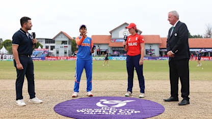 LIVE: India fielding in knockout U19WC 2025 semi-final against England