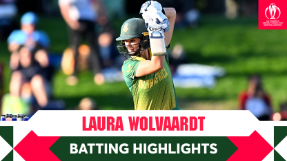 Highlights: Laura Wolvaardt's brilliant half-century