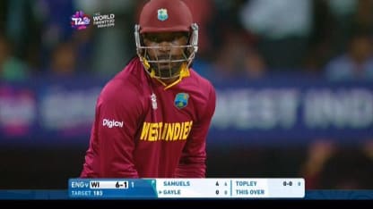 Chris Gayle tons up for West Indies v England at ICC WT20 2016