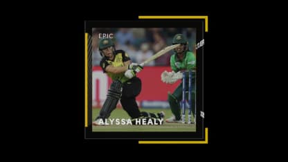 ICC Crictos by FanCraze: Healy's powerful slog sweep