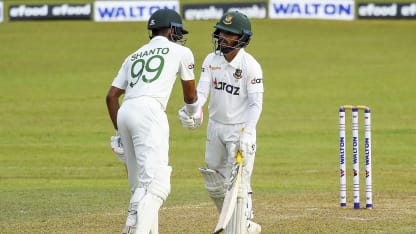 Shanto, Mominul put on record stand as Bangladesh continue domination