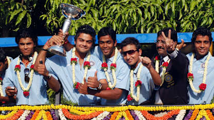 Virat Kohli and the 2008 U19 CWC winning team