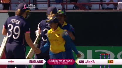 #WWC17 ENG v SL - Winning Moments