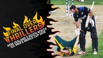 Final Over Thriller: New Zealand v South Africa | CWC 2015