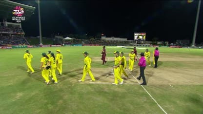 WI v AUS: The winning moment