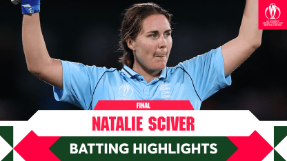 Highlights: Nat Sciver's terrific 148* goes in vain