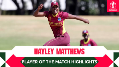 Highlights: Hayley Matthews stars with the ball in crucial win