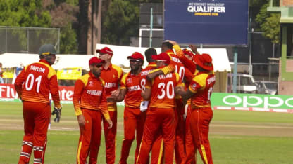 UAE v Zimbabwe - Blessing Muzarabani feature