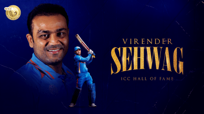 Virender Sehwag inducted into ICC Hall of Fame