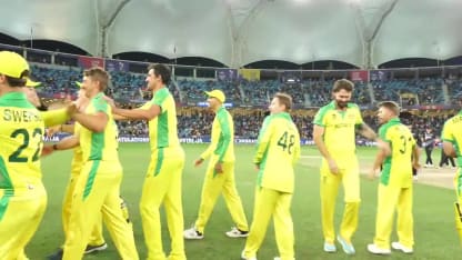 The scenes from the Australian dugout