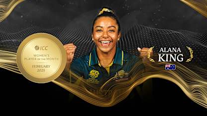 Winner of ICC Women's Player of the Month for February 2025 revealed