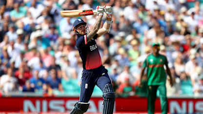 Alex Hales raised the scoring rate and was finally dismissed for a 86-ball 95 by Sabbir Rahman