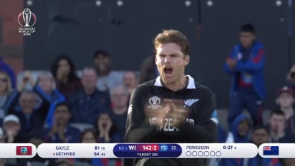 CWC19: WI v NZ - Ferguson's 3/59